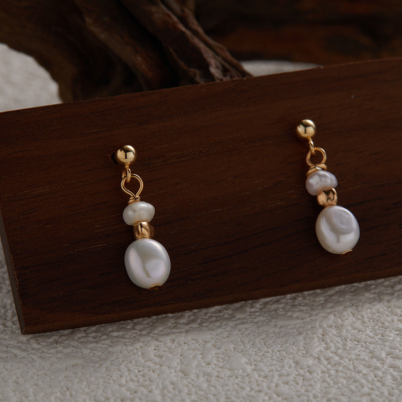 Timeless Pearl Drop Earrings | Sterling Silver 0