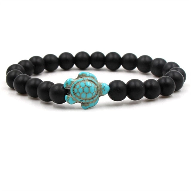Turtle Bracelet | Natural Stone Beads 1