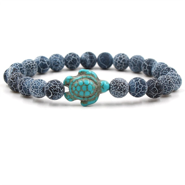 Turtle Bracelet | Natural Stone Beads 6