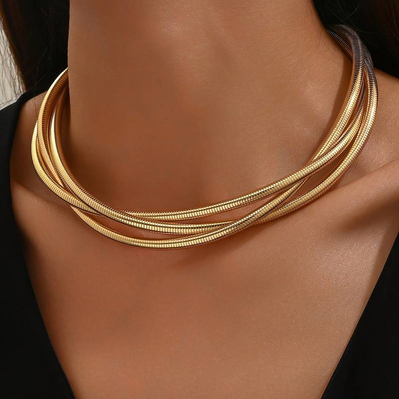 Vintage Layered Necklace | Gold 0