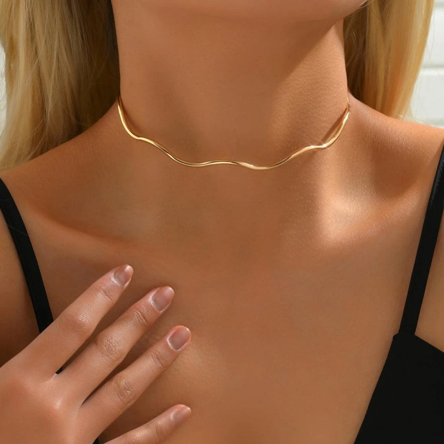 Vintage Thin Golden Necklace | Gold 0