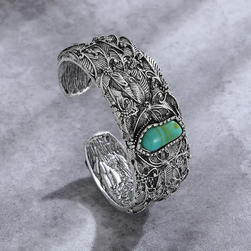 Vintage Turquoise Bracelet | Silver 0