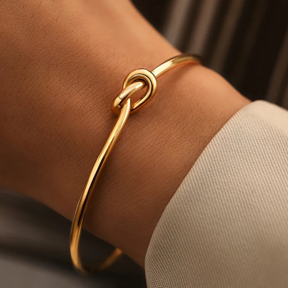 Vintage Woven Twist Bracelet | Stainless Steel 7