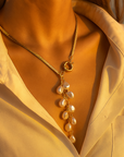 Waterfall of Pearls Necklace | Handmade Jewelry 1
